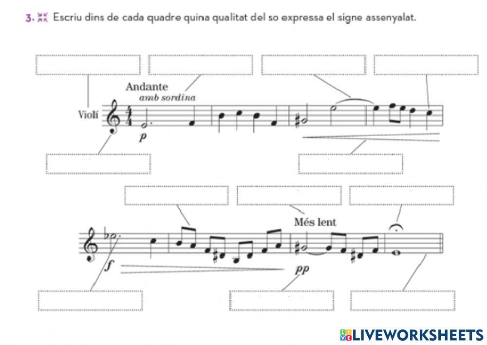 Les qualitats del so