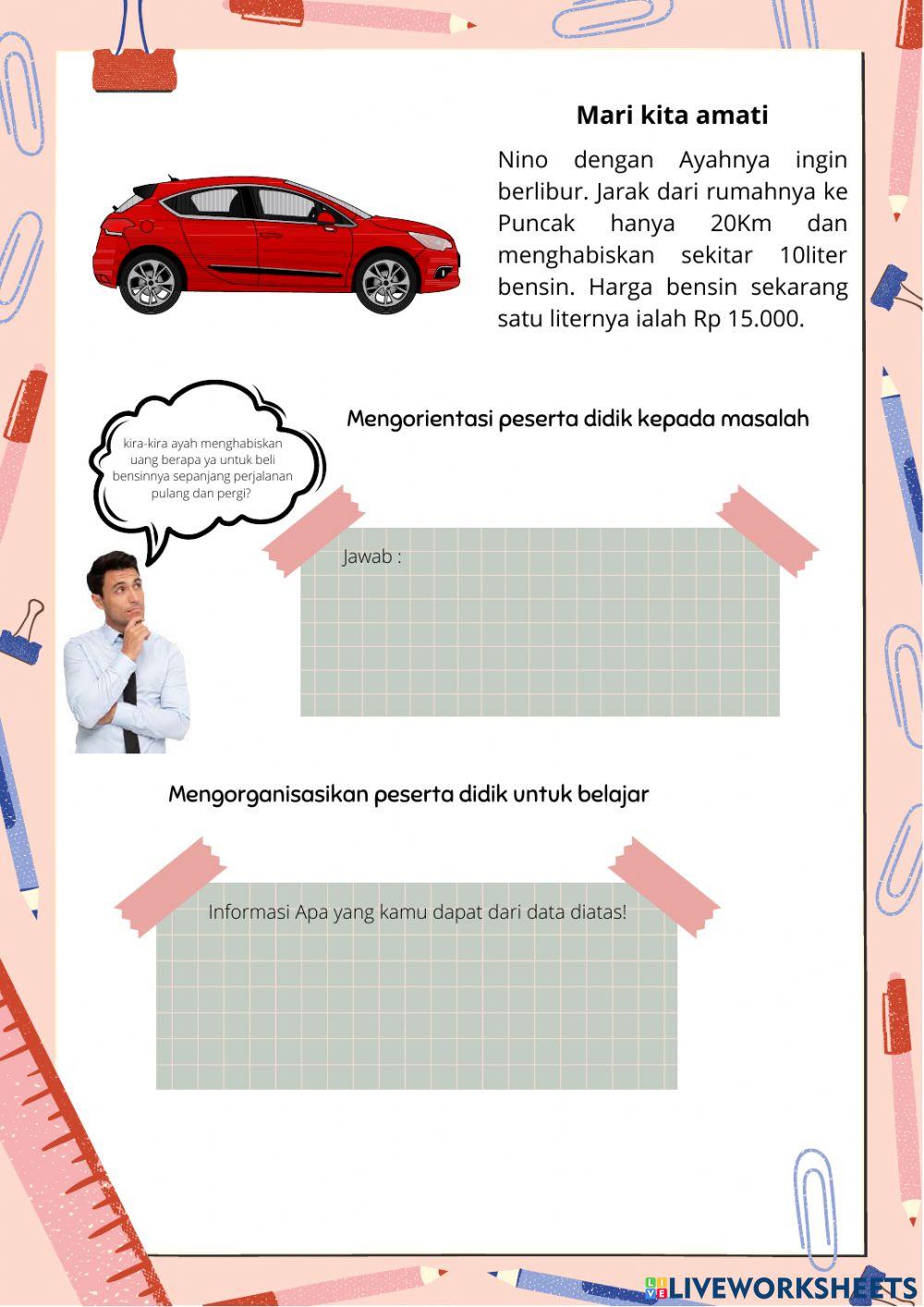 LKPD Perbandingan Senilai