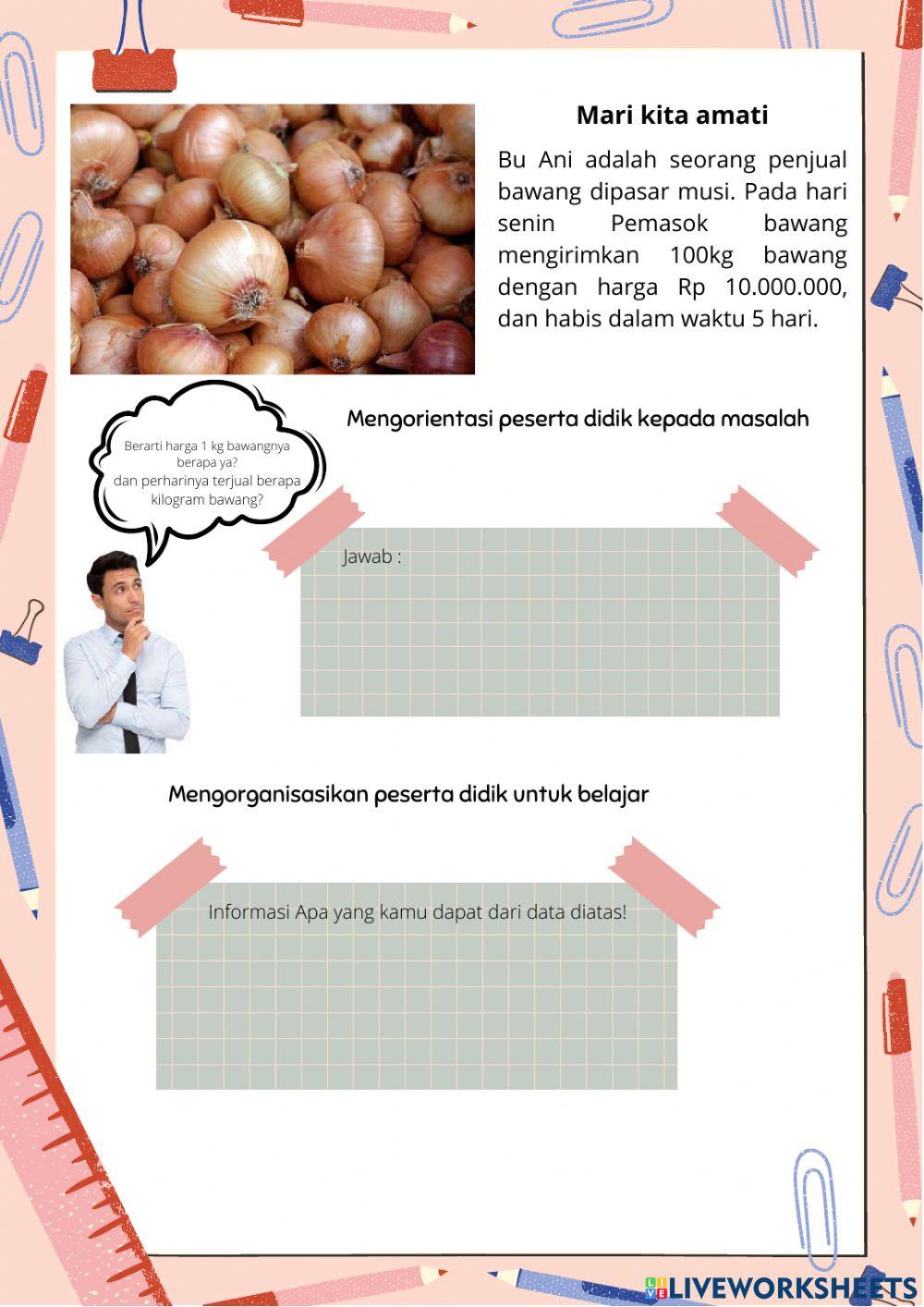 LKPD Perbandingan Senilai