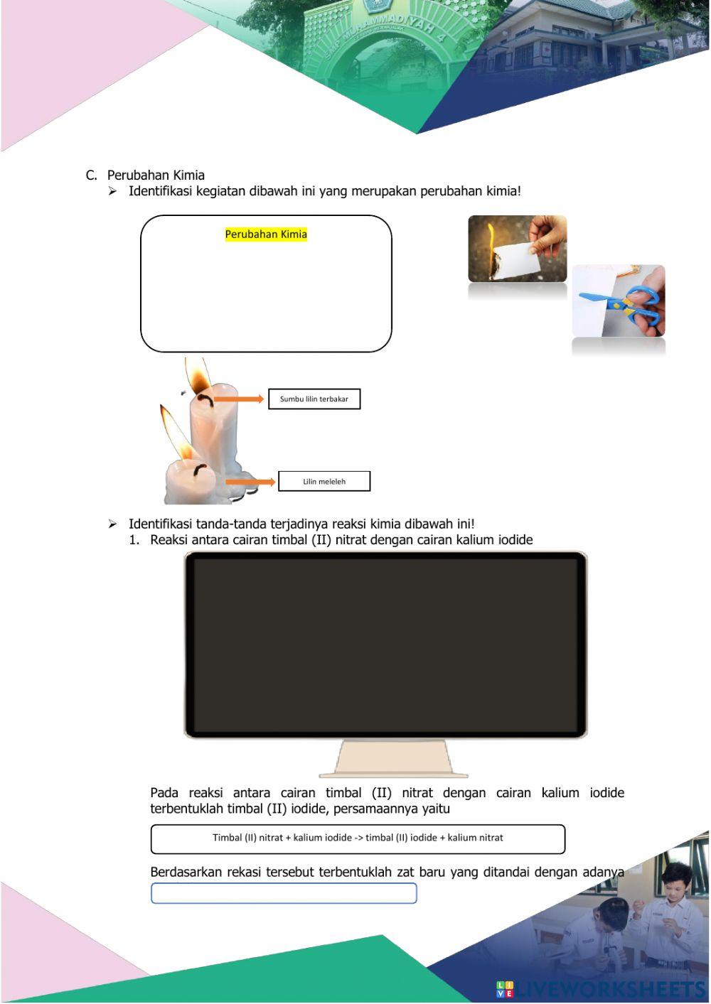 Perubahan Kimia dan Fisika