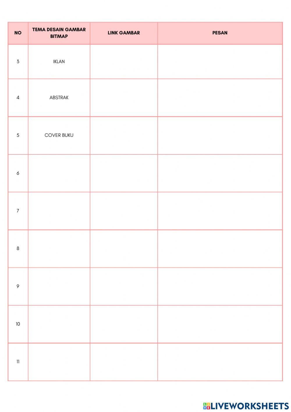 LKPD DGP KD 3.7 3.8 Gambar Bitmap