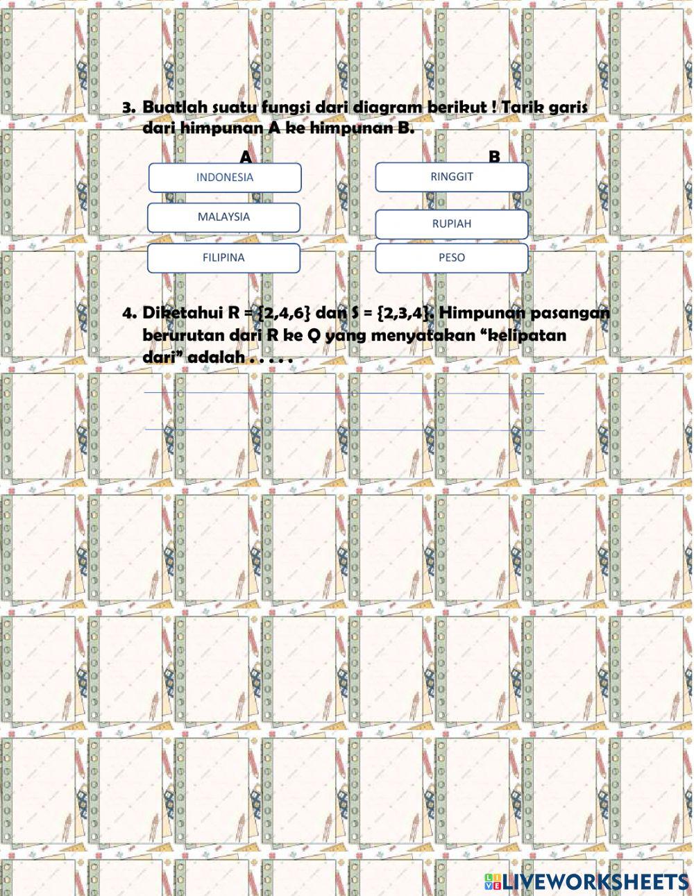 Relasi dan fungsi baru