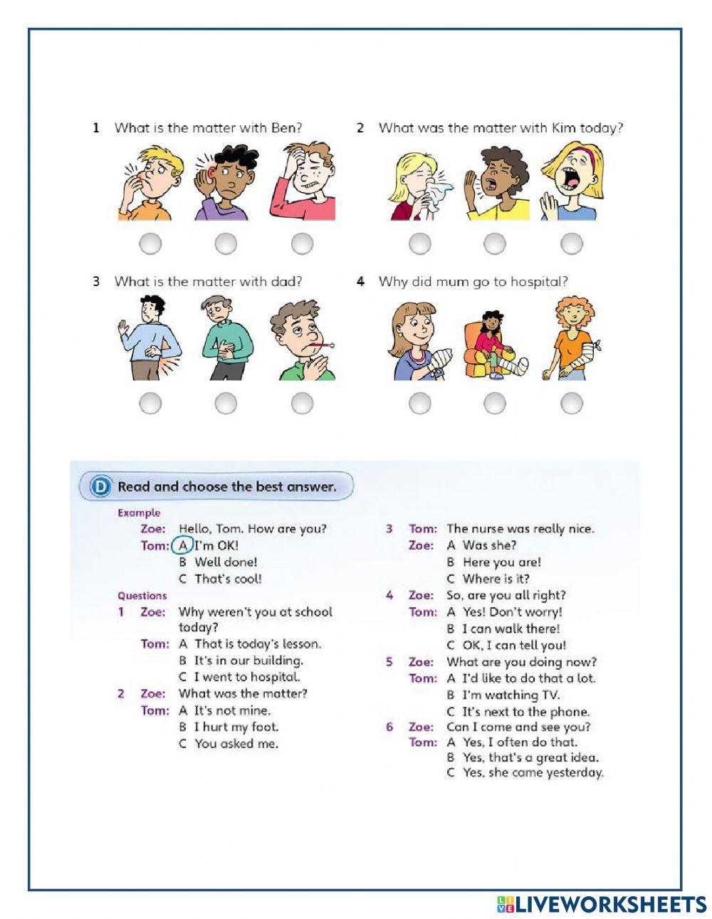 Lions: What's the matter?