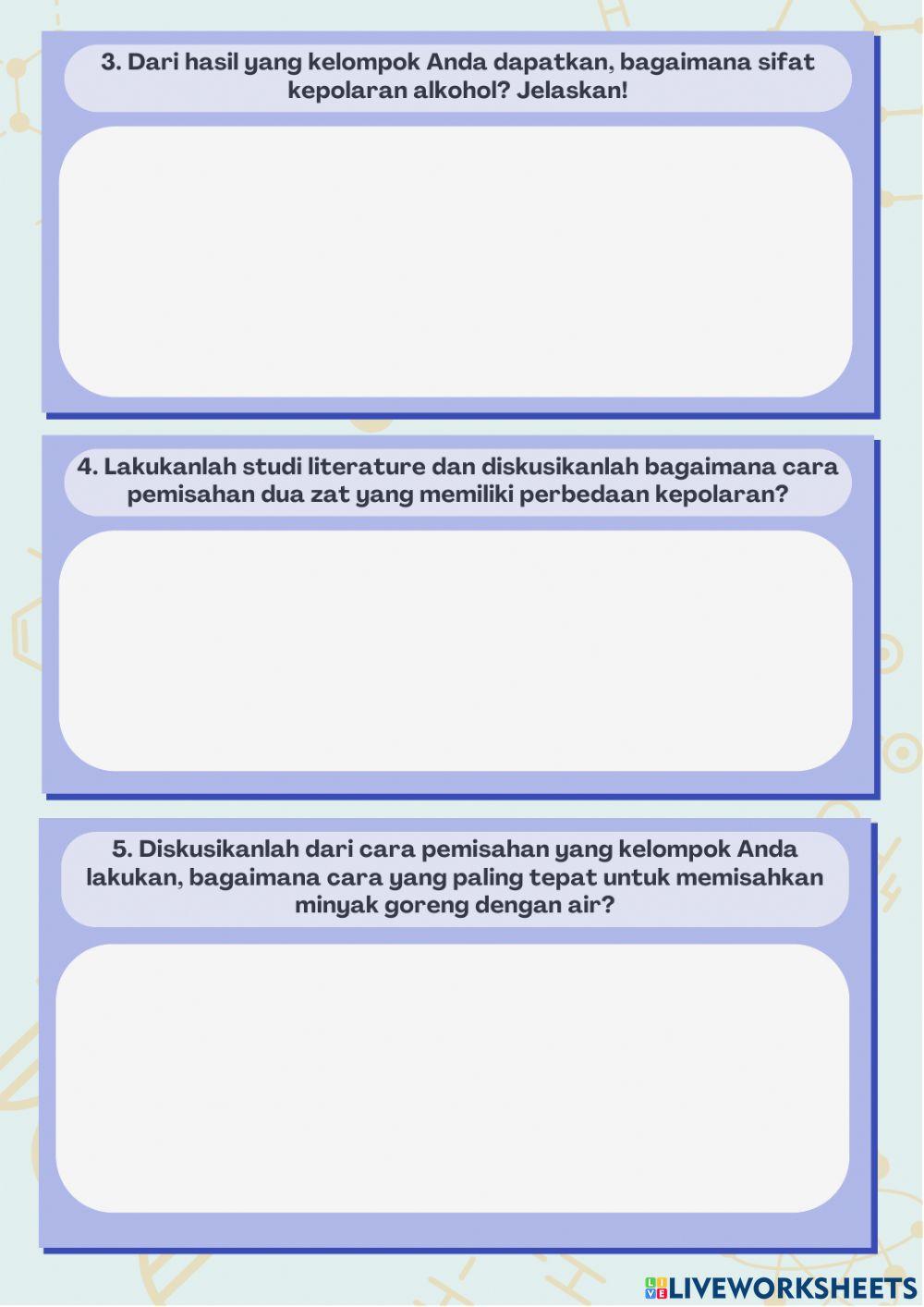 E-LKPD Kepolaran Senyawa