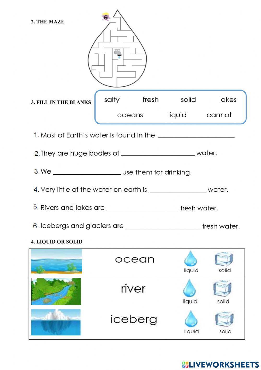 Lesson 4. water on earth