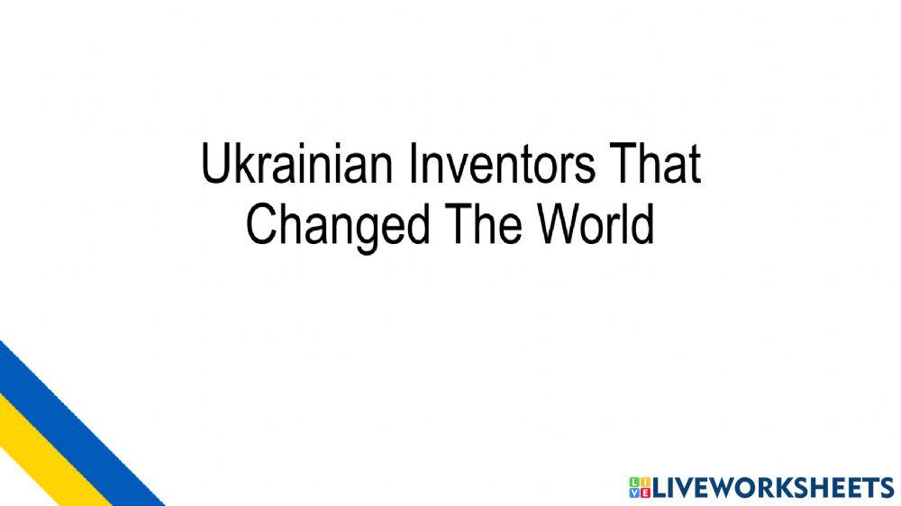 Ukrainian Scientists