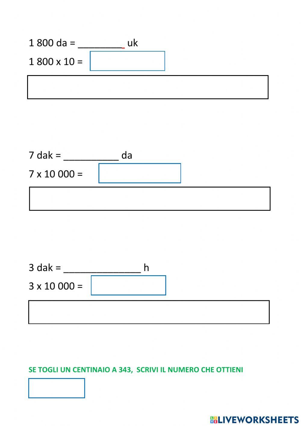 Sistema di numerazione