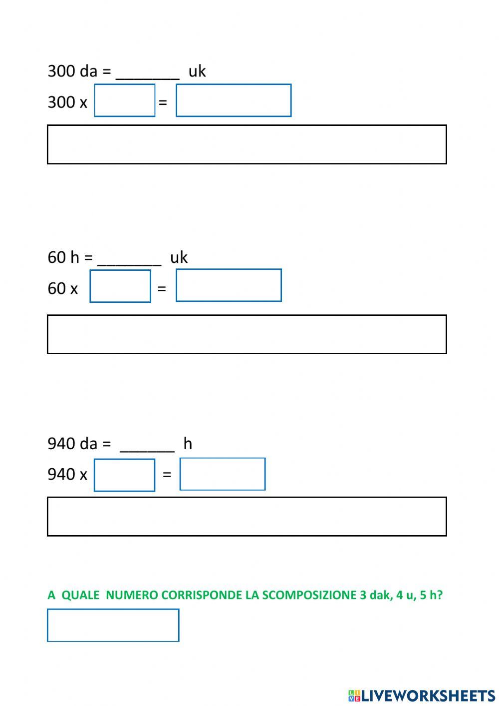 Sistema di numerazione