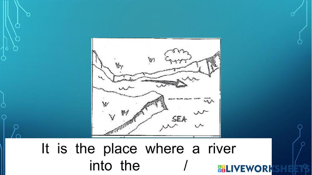 PARTS OF A RIVER (Filling the gaps)