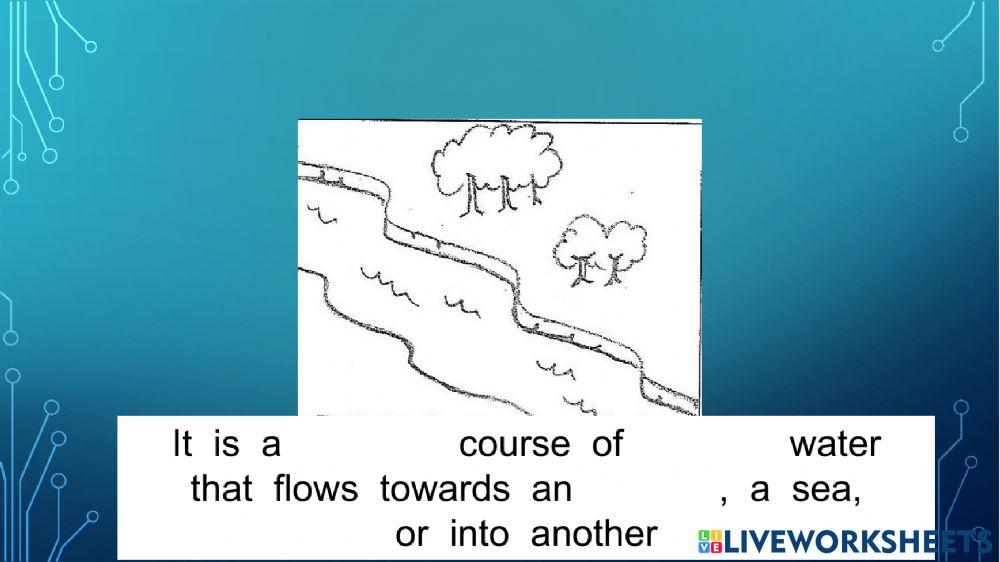 PARTS OF A RIVER (Filling the gaps)