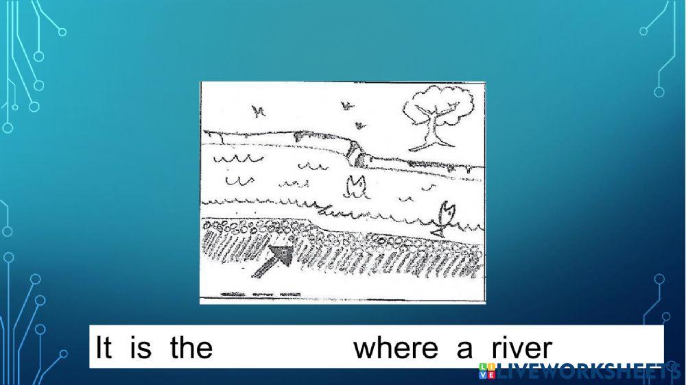 PARTS OF A RIVER (Filling the gaps)