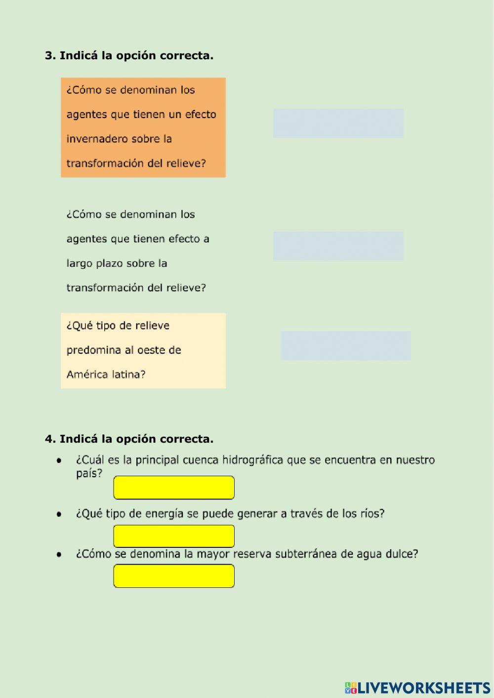 La diversidad de ambientes y recursos