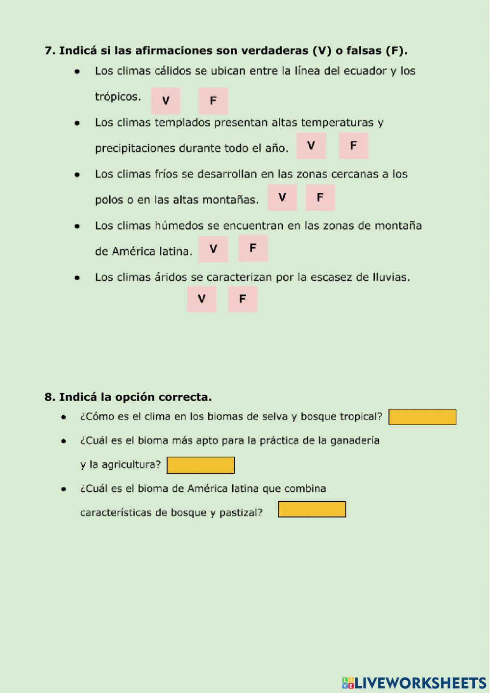 La diversidad de ambientes y recursos