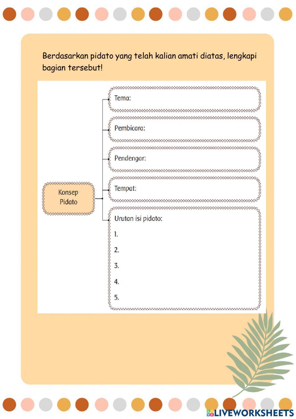 E-lkpd konsep urutan pidato