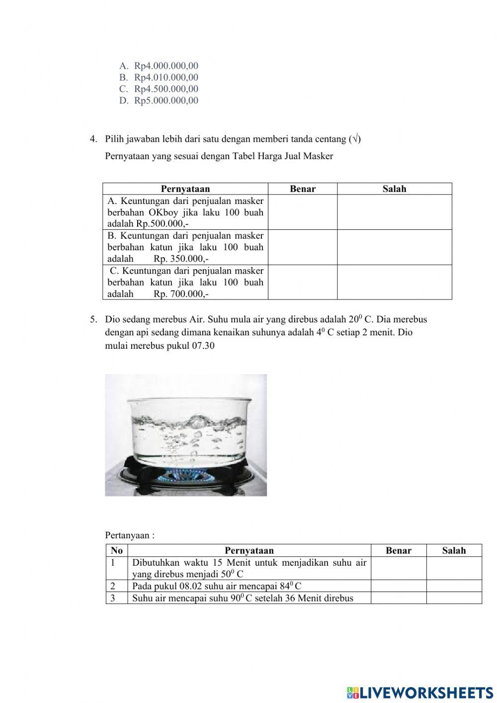 Latihan akm literasi