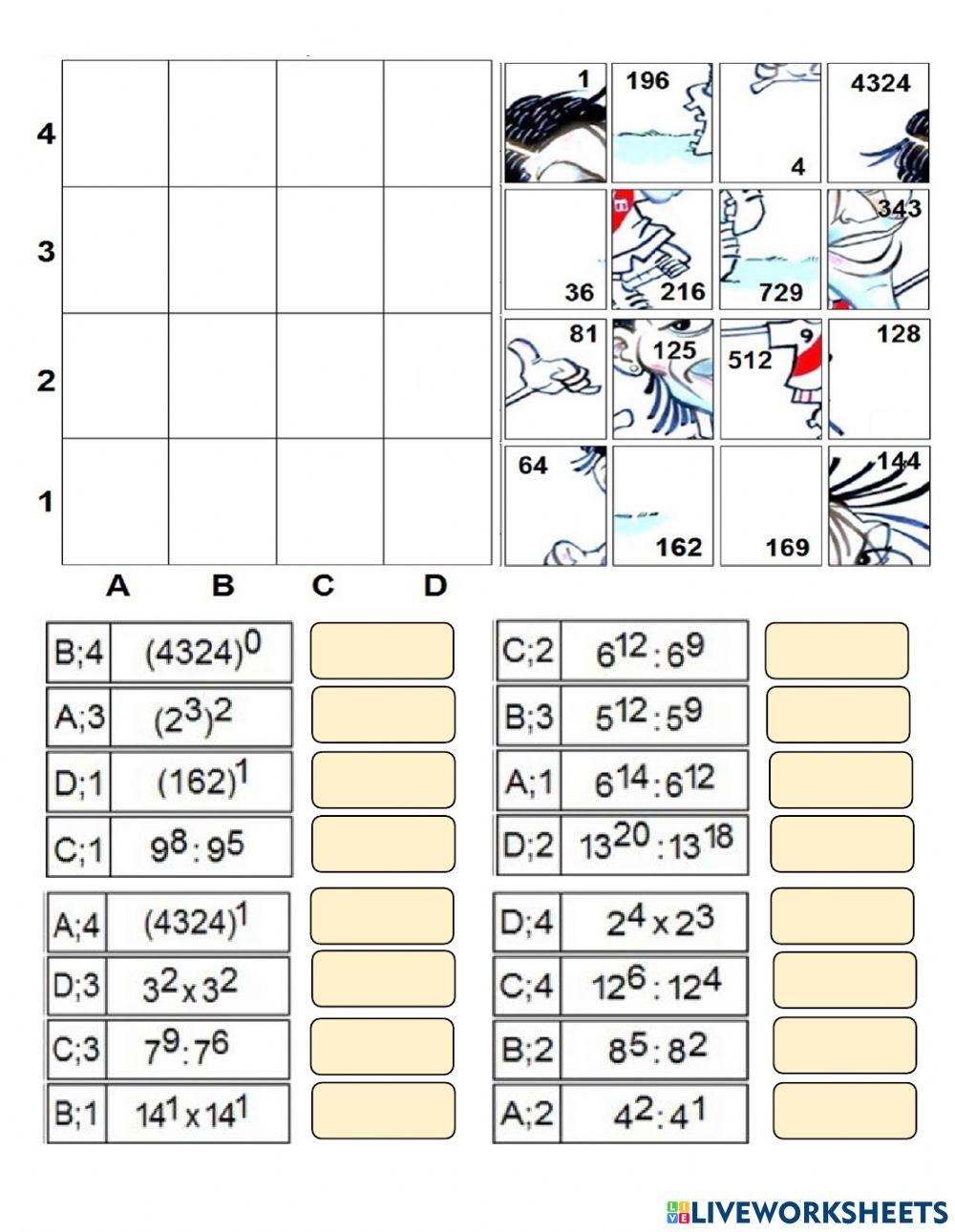 Propiedades potenciacion