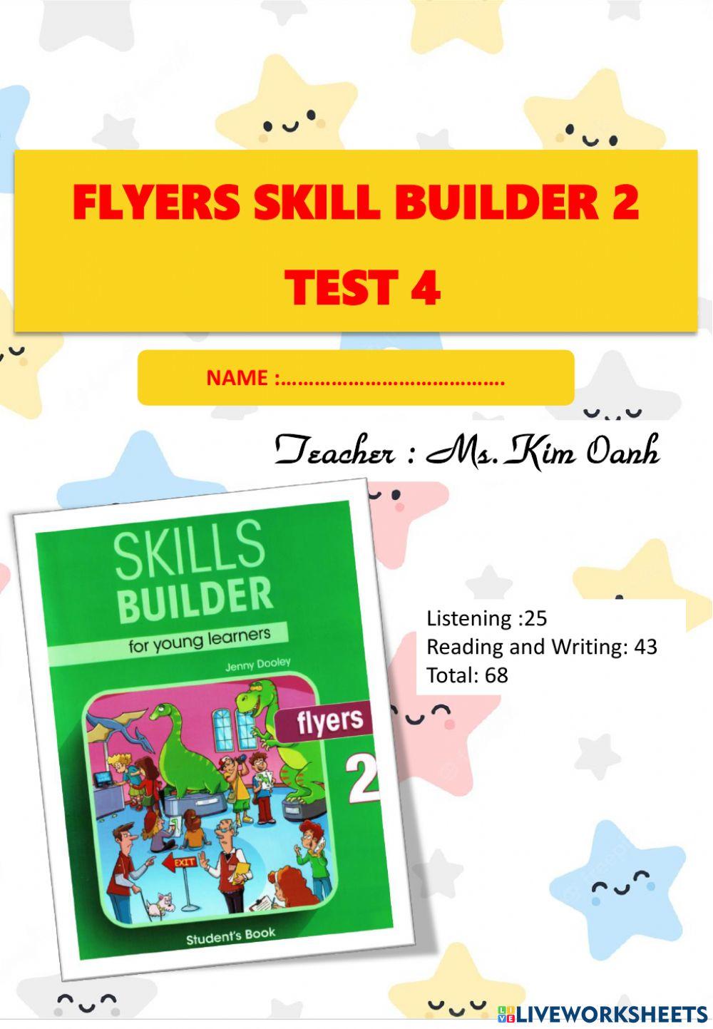 Skill Builder 2 Test 4
