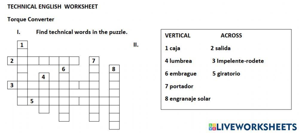 CROSSWORD NOUNS 2443394 Giannymijaki Live Worksheets