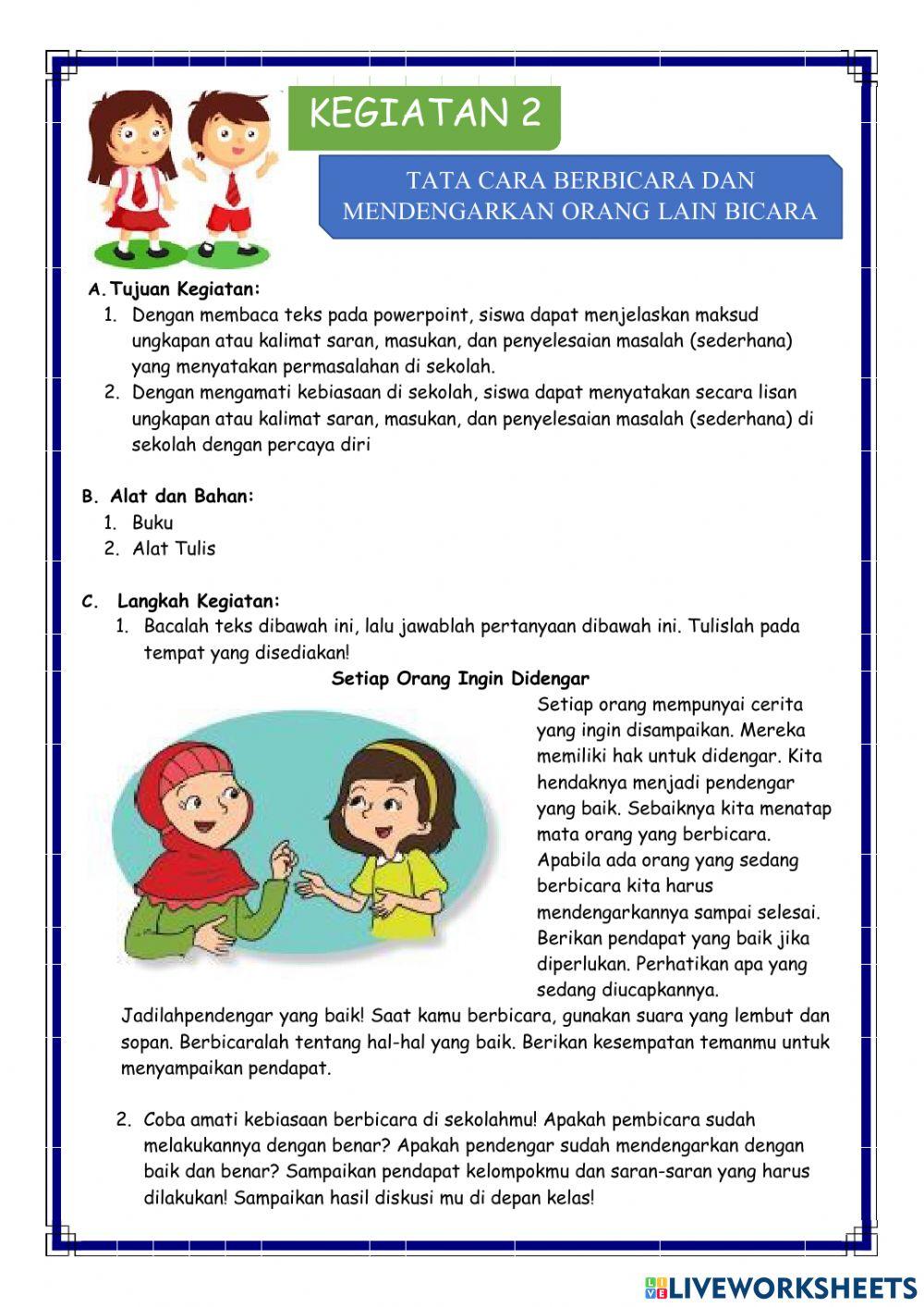 LKPD 2 bahasa Indonesia