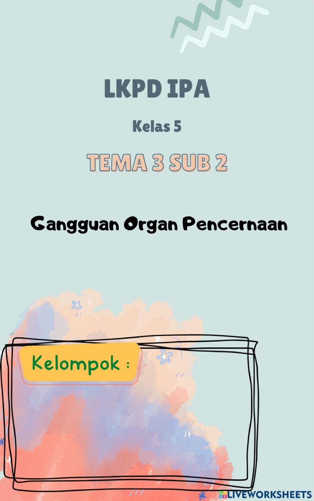 LKPD Gangguan Pencernaan