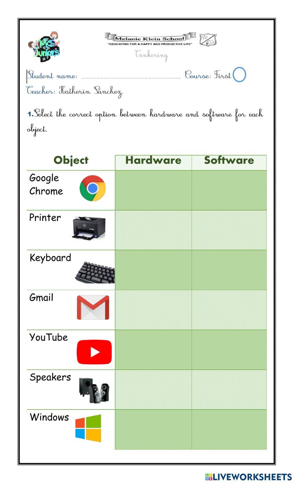 Hardware and Software