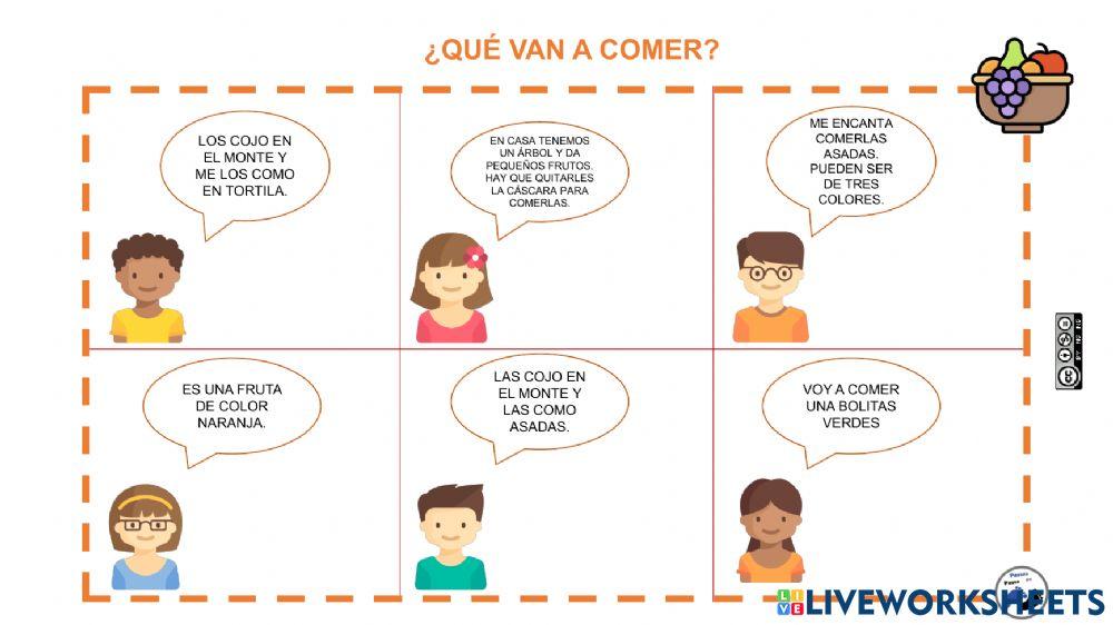 Comprensión lectora Otoño Comprensión lectora Otoño