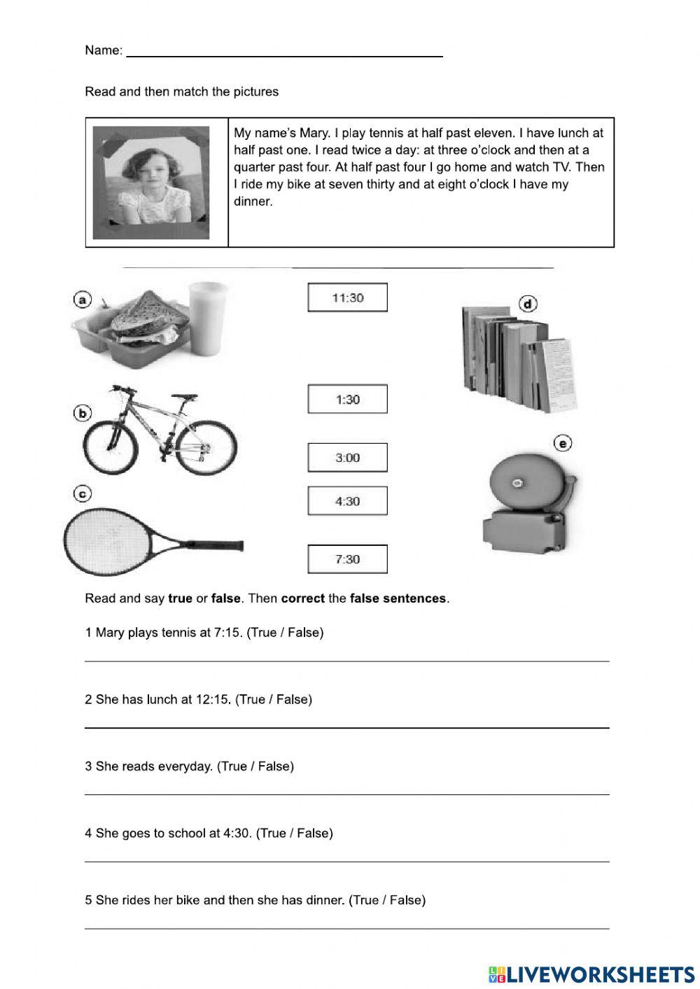 To be - To have - Description