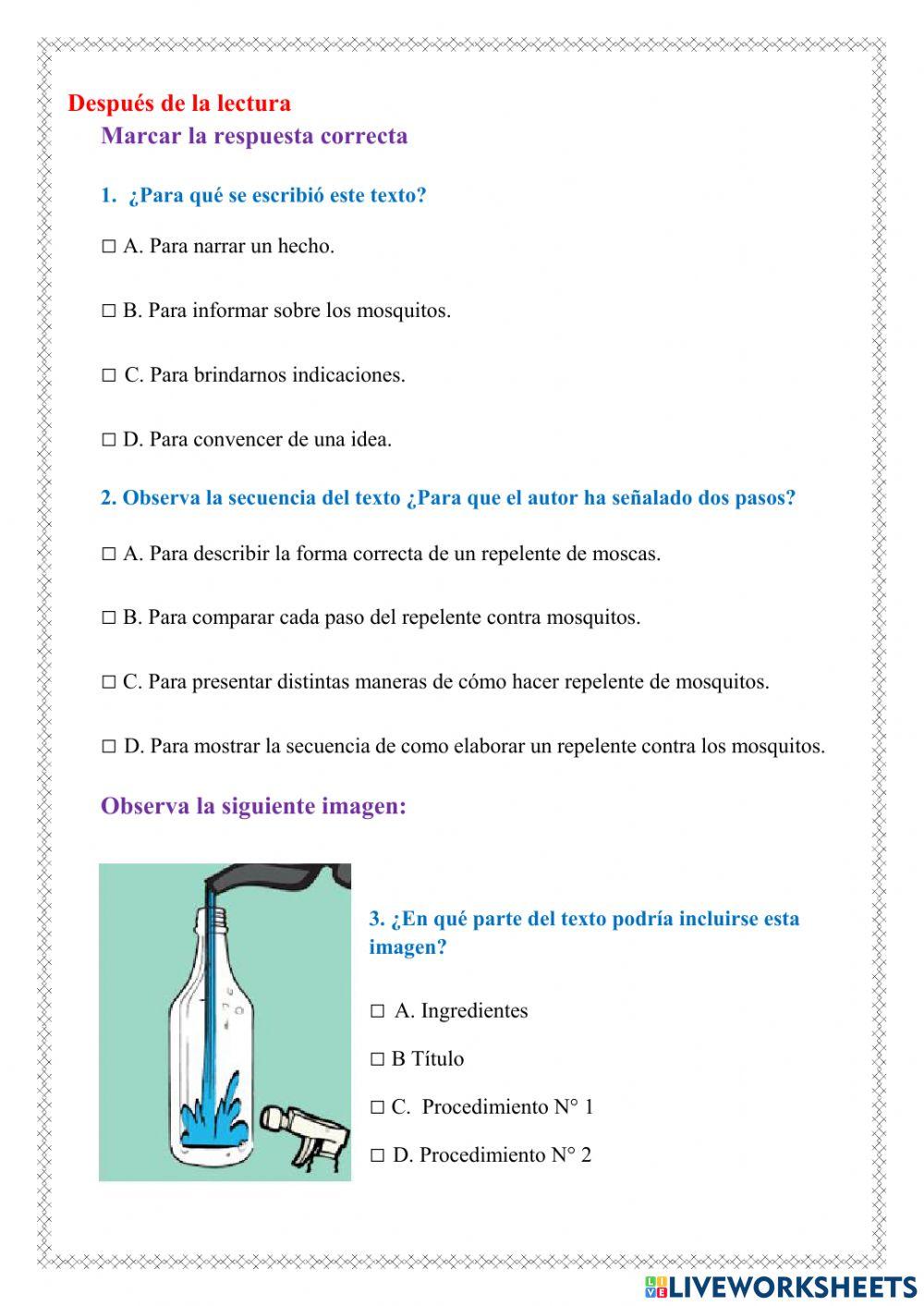 Repelente contra mosquitos