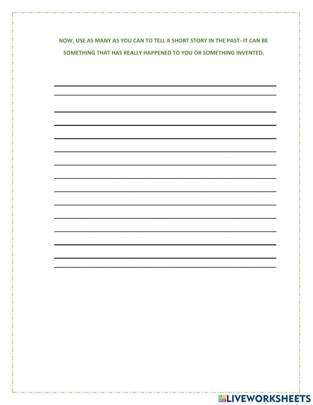 Practice Simple Pasts