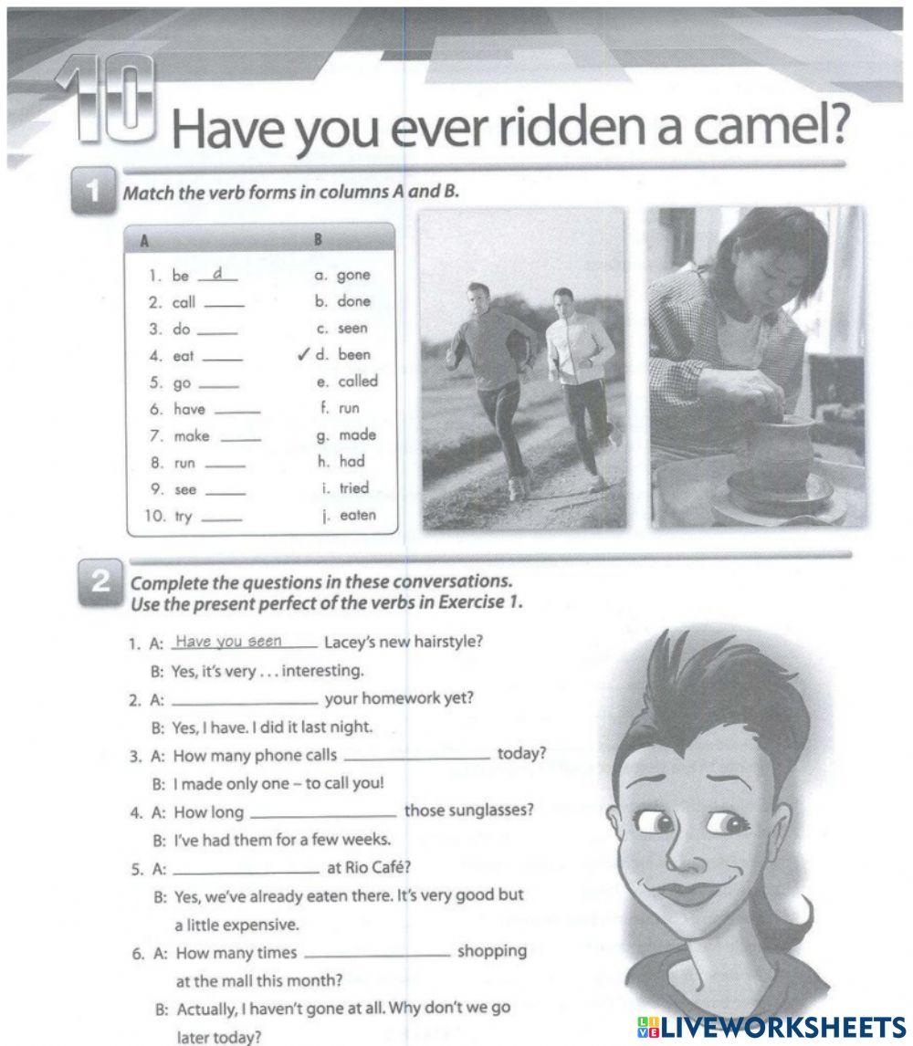 Unit 10. Present Perfect