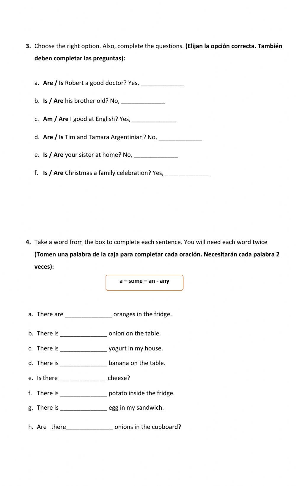 PENDIENTES INGLÉS 1año 2020