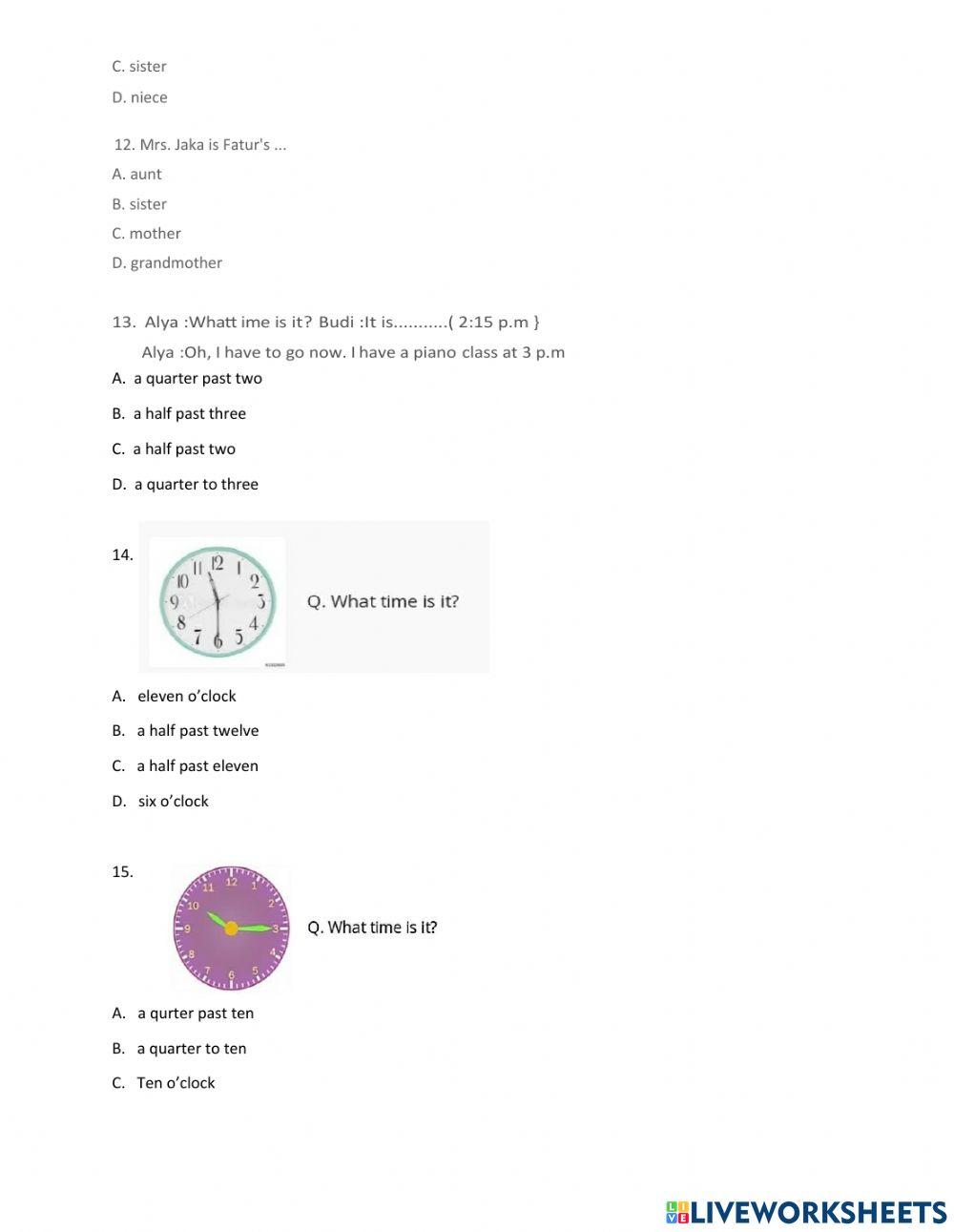 ujian mid sem 1 kls 7