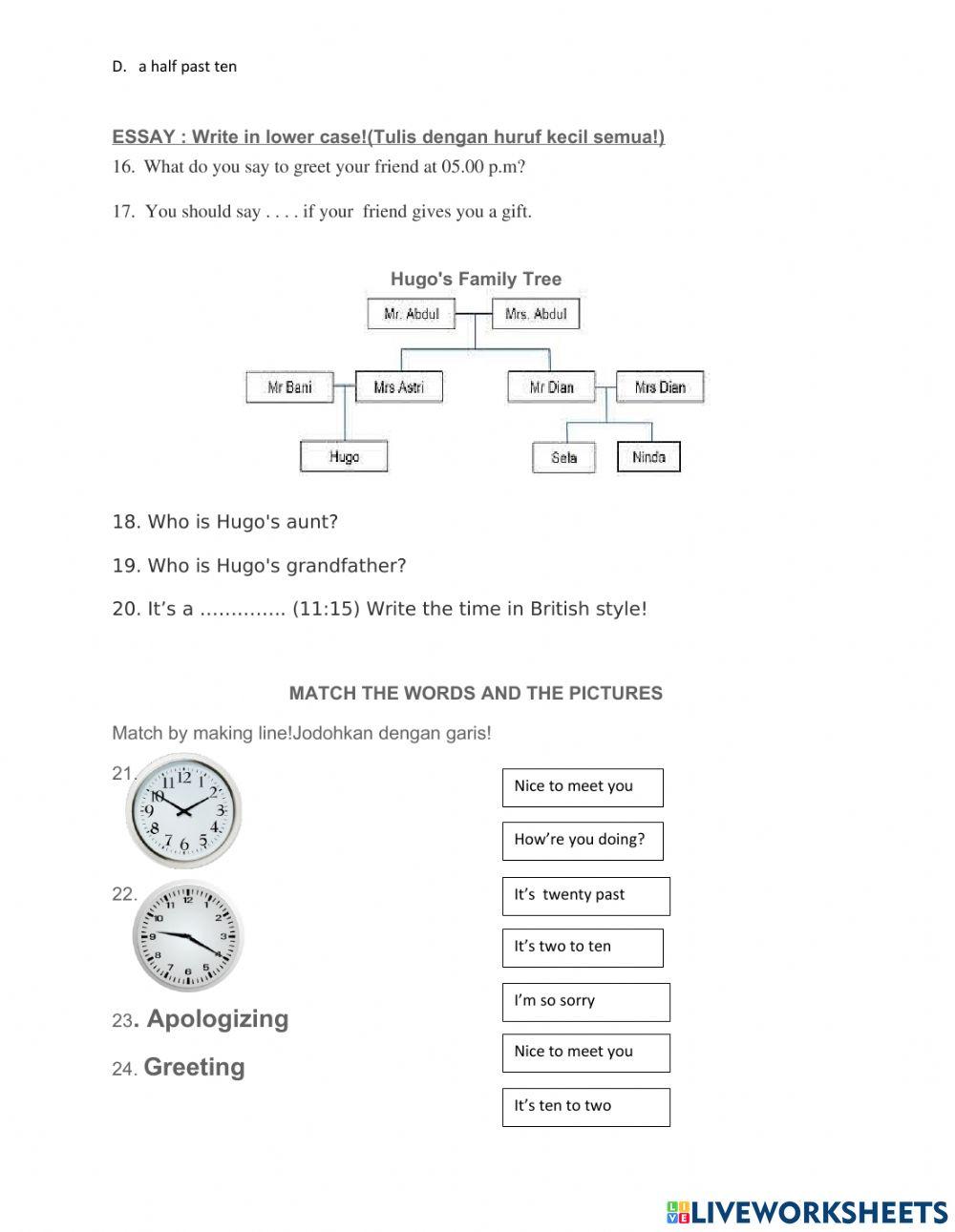 ujian mid sem 1 kls 7