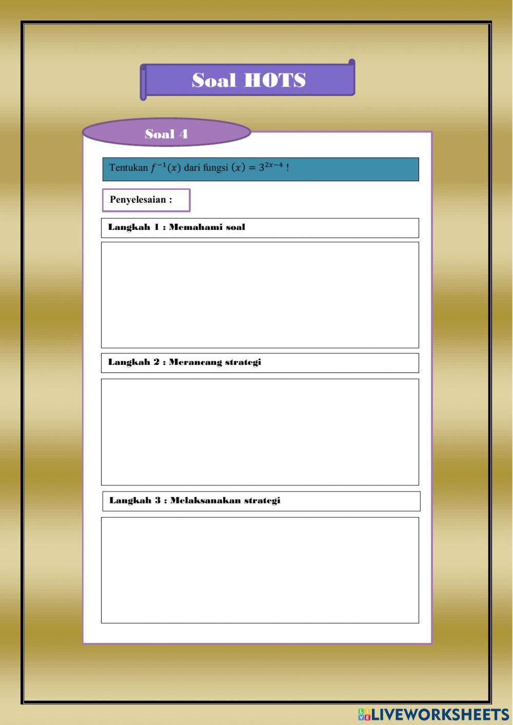 Lembar kerja peserta didik