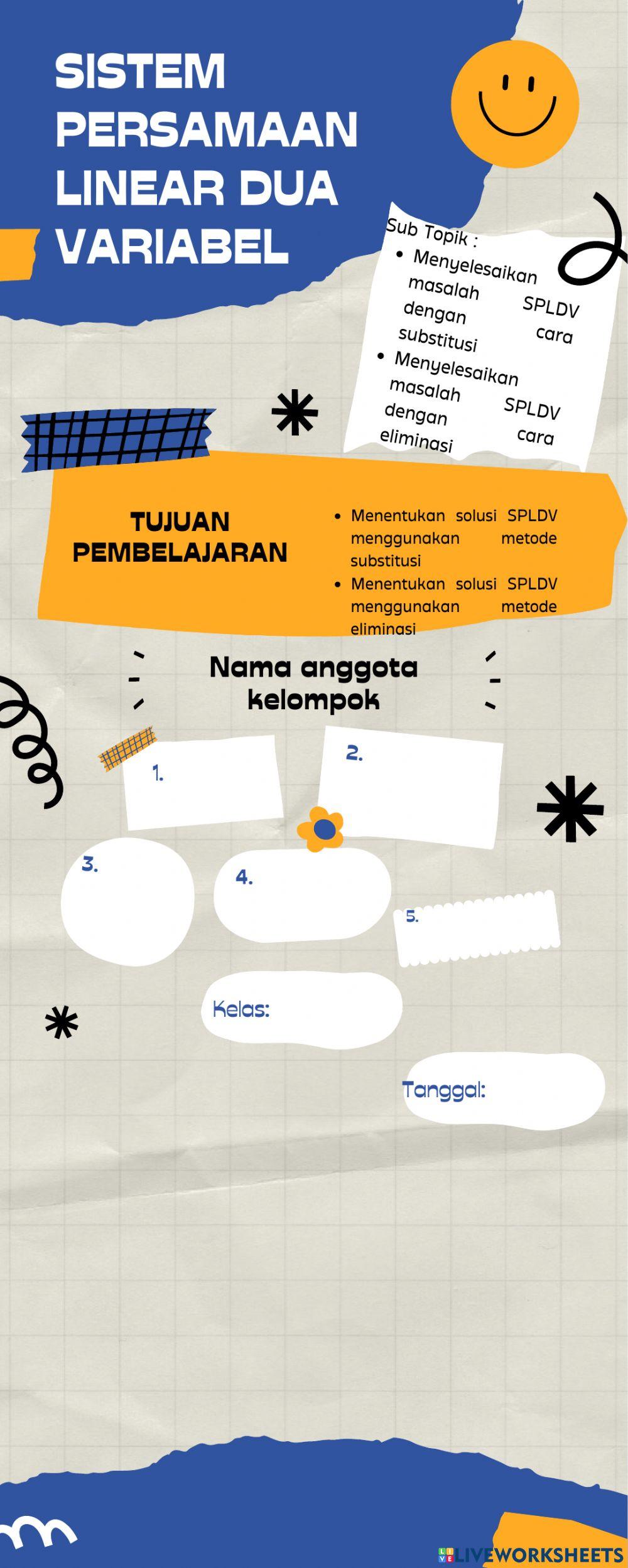 Siste persamaan linier dua variabel