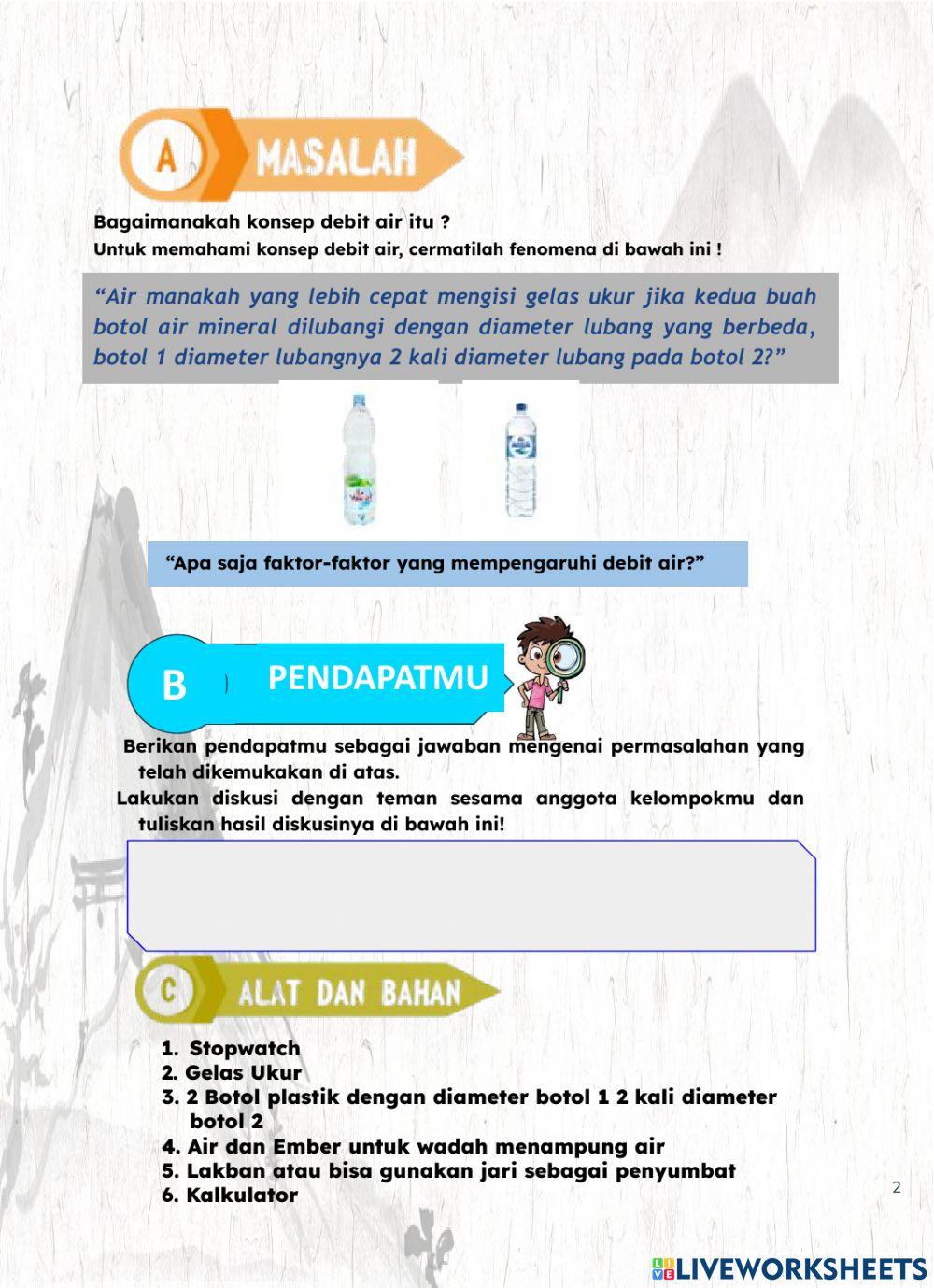 LKPD DEBIT AIR HANDS ON-RA 4