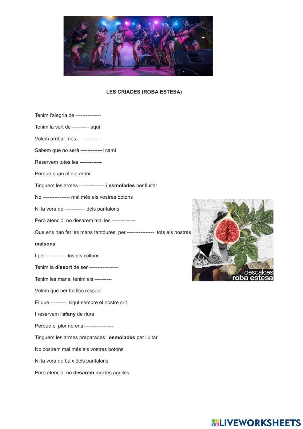 Les criades-roba estesa