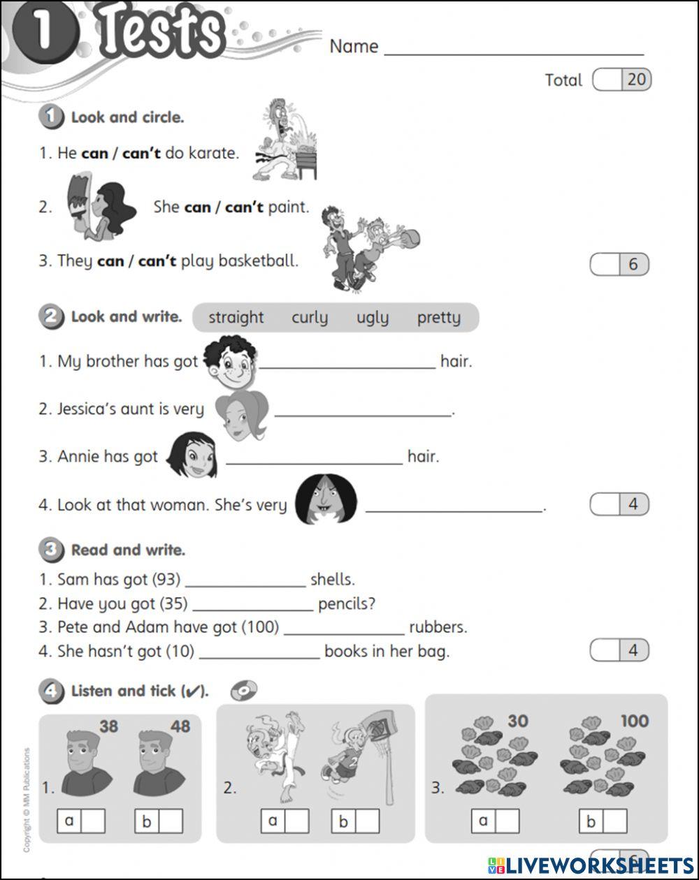 Test 1 smart junior 3