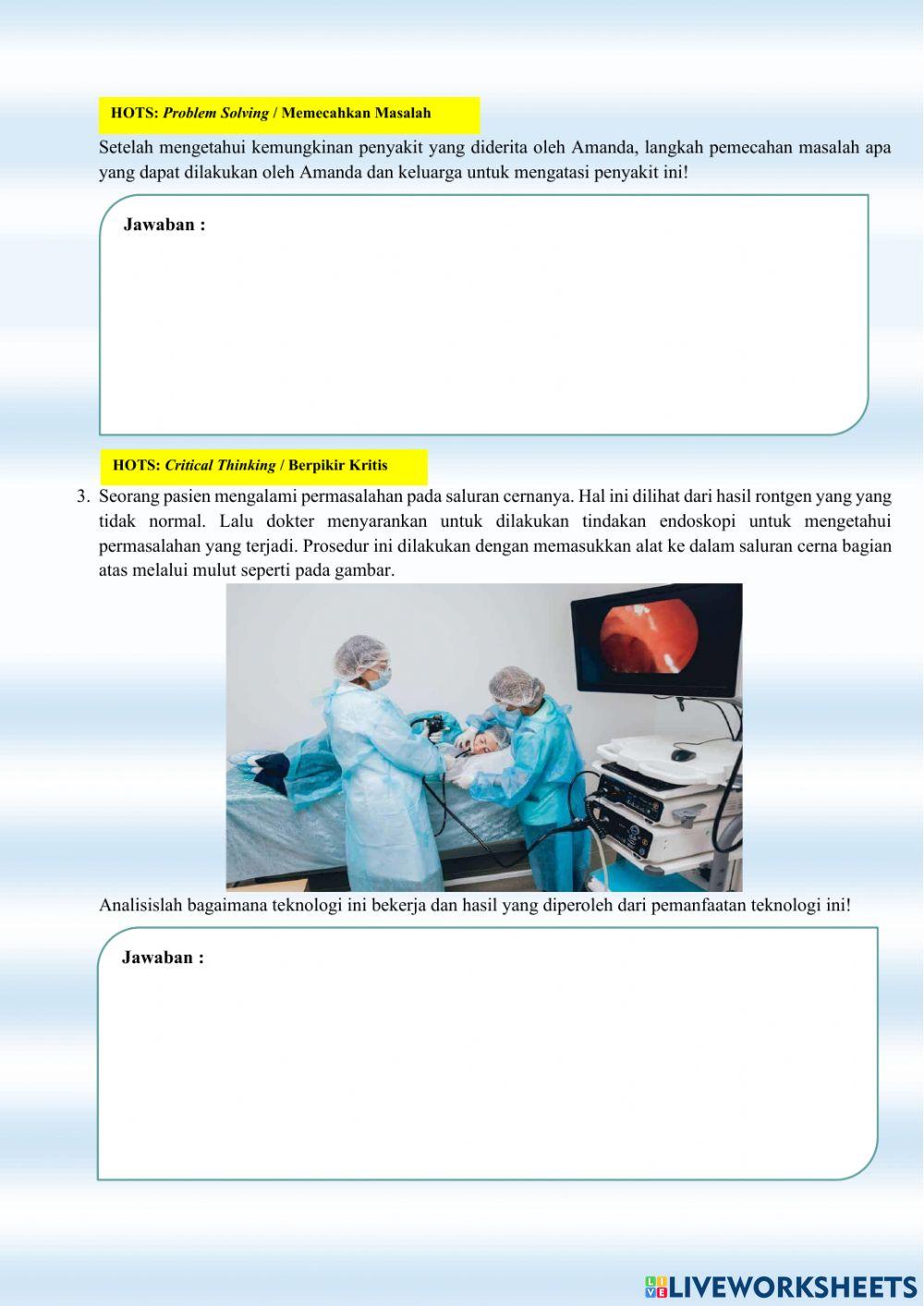 Gangguan dan kelainan sistem pencernaan 1