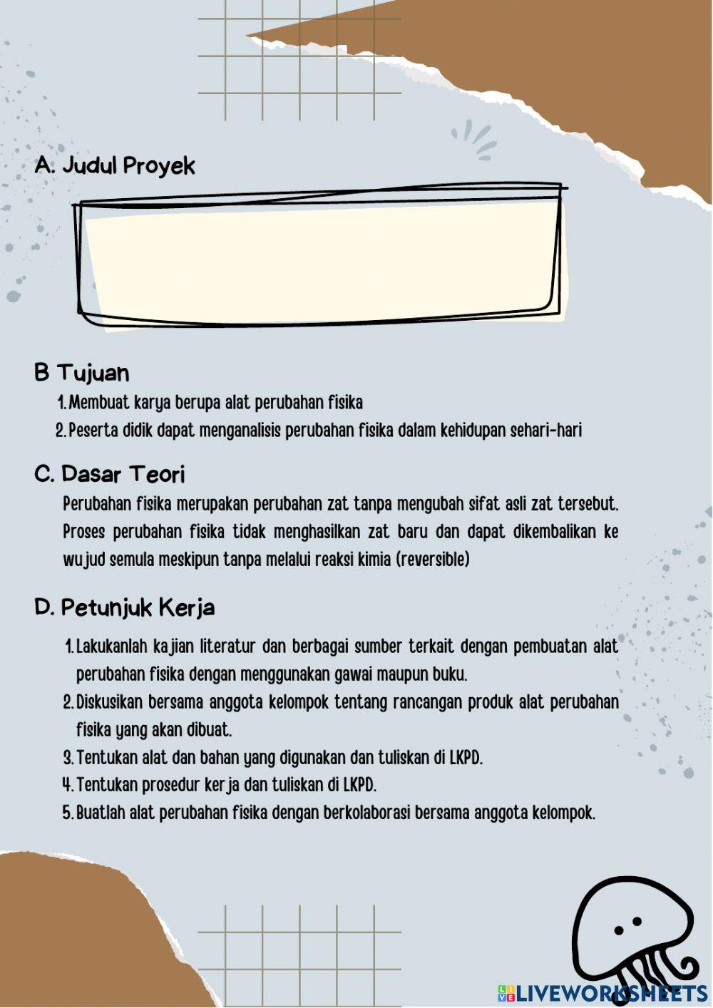 LKPD Proyek Perubahan Fisika