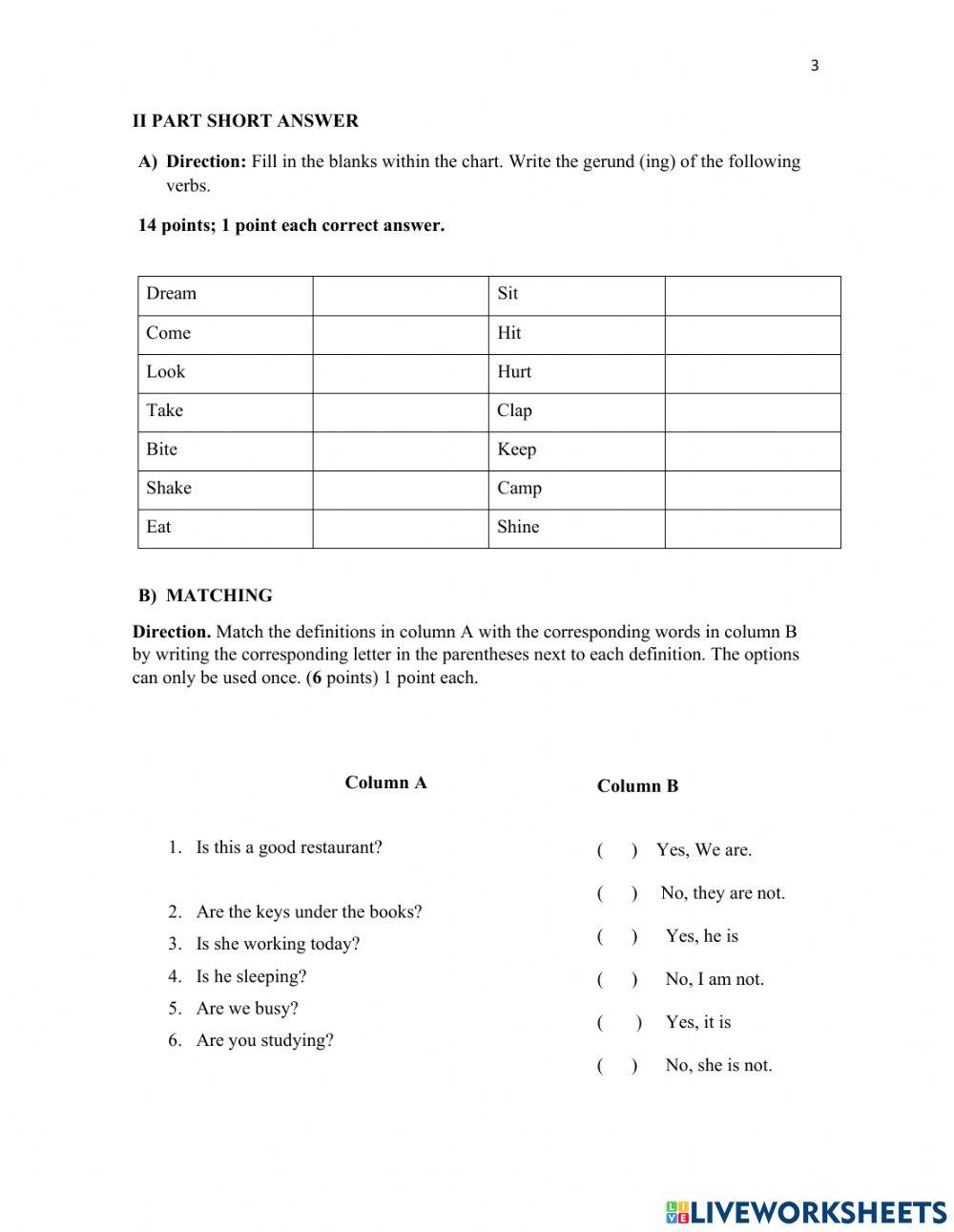 Interactive test Emerita