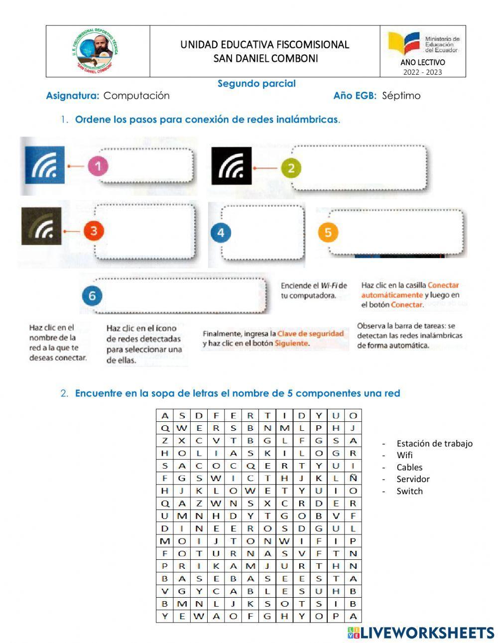 Activar redes inalámbricas