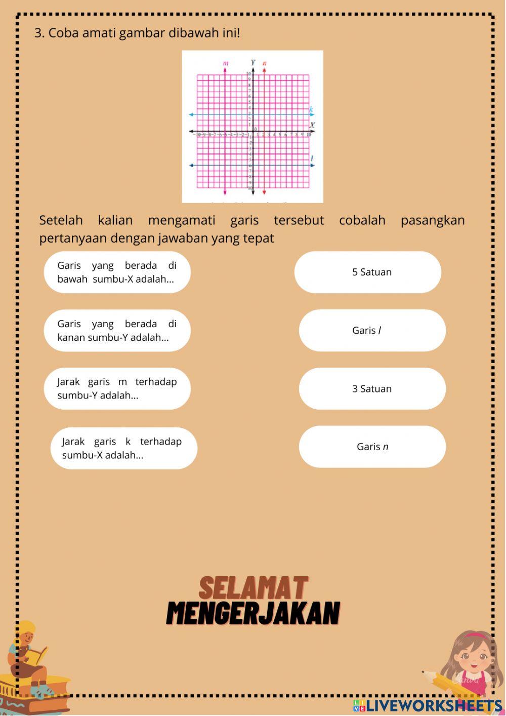 Lkpd posisi garis terhadap sumbu-x dan sumbu-y
