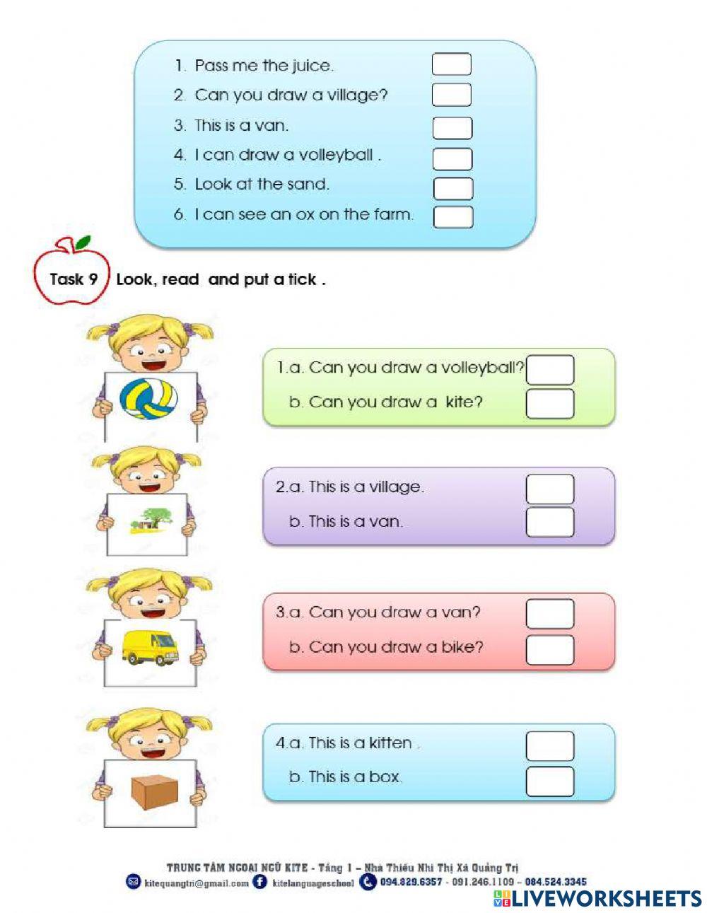 UNIT 8: IN THE VILLAGE (Bài tập bổ trợ Tiếng anh 2)