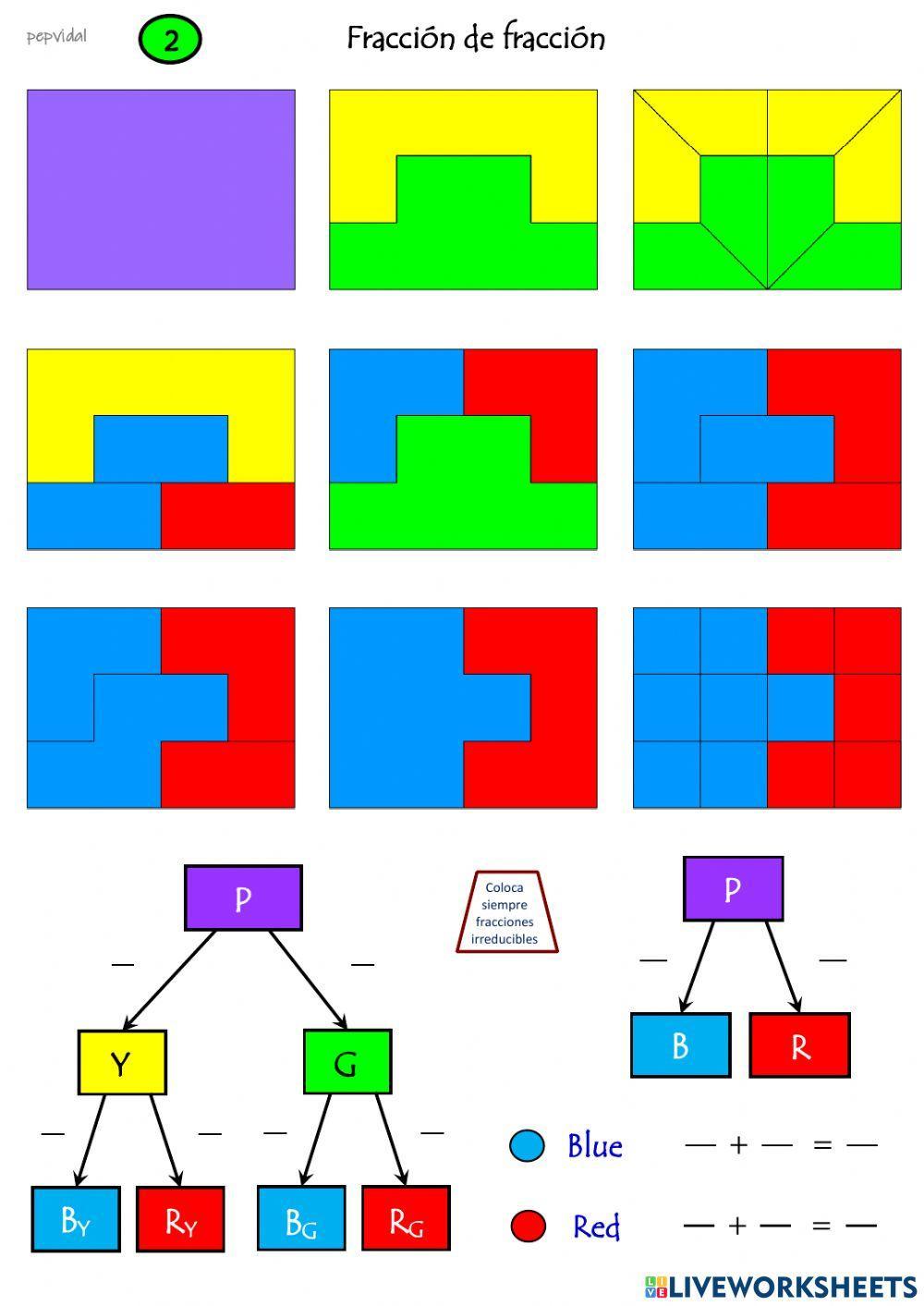 Fracciones graficas nivel III - 2