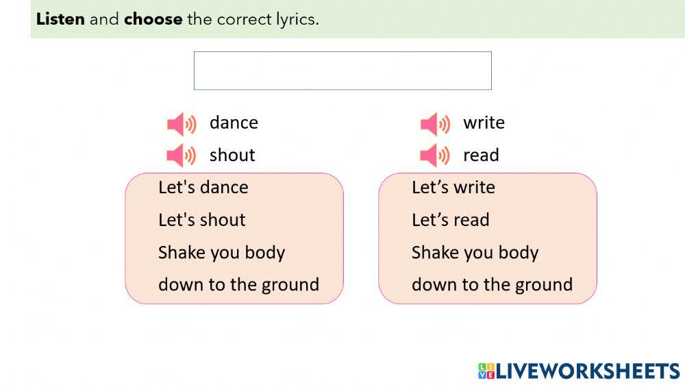 L11 - A15 - Let's, Listening and Reading