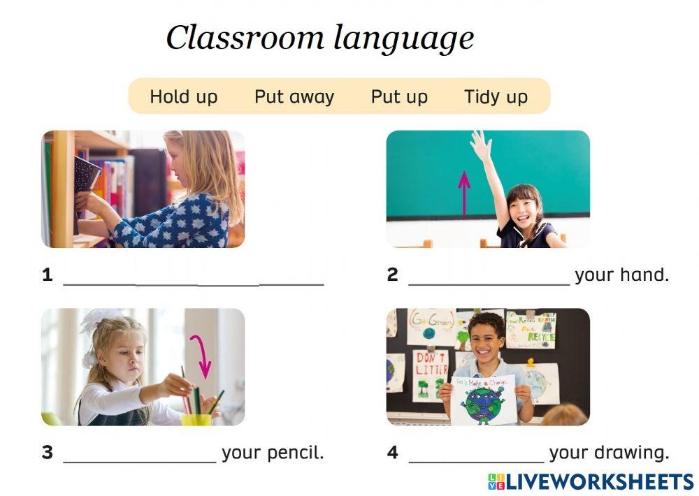 Classroom language