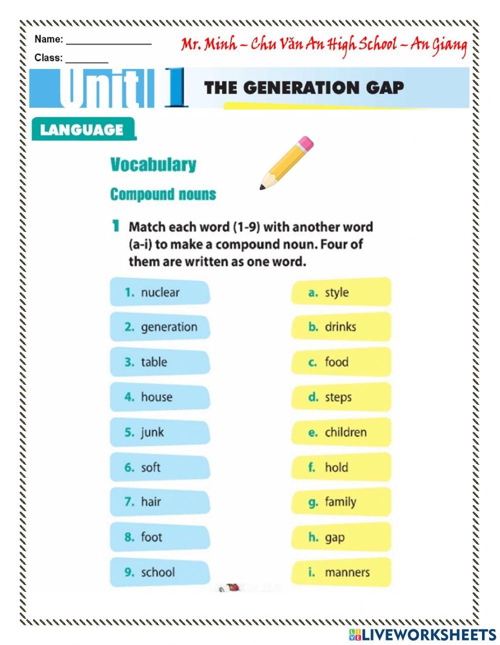 English 11 - Unit 1 - Getting Started and Language