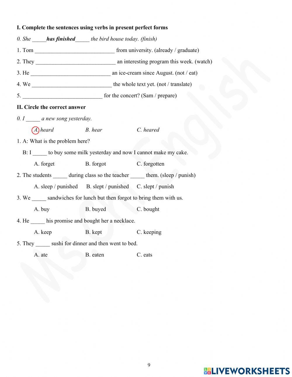 Viet Teacher - S7 - Week 4 - U2 - Grammar 1