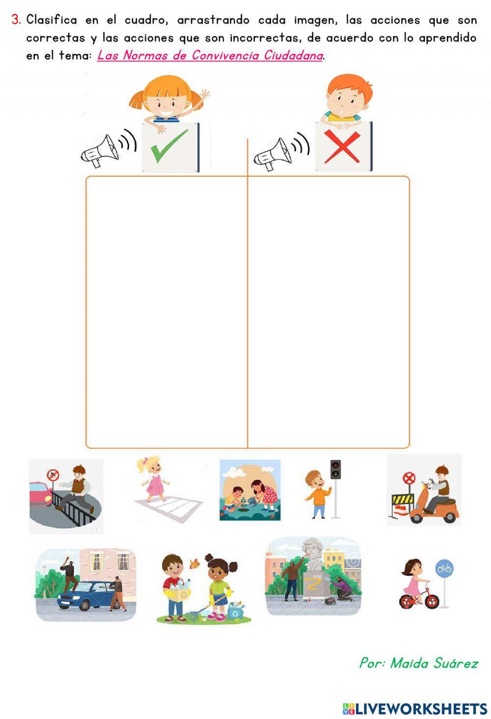 Normas para la convivencia ciudadana